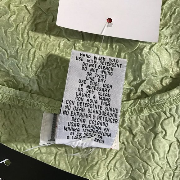 R&K WOMAN 28 NWT Mint Green Textured Tank/Classic - Picture 3 of 5